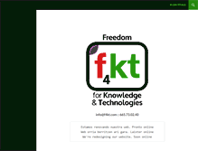 Tablet Screenshot of f4kt.com